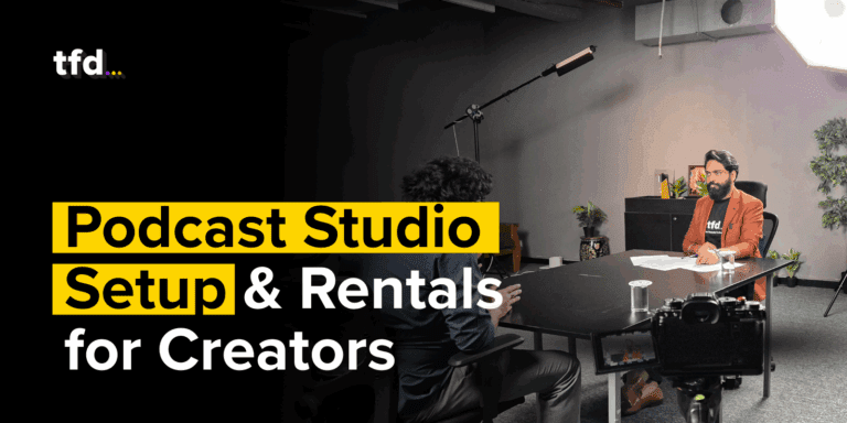 Podcast Studio Services and Setup for Creators