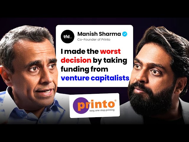 Must Watch for Entrepreneurs - PRINTO Co-Founder's Powerful Business Insights