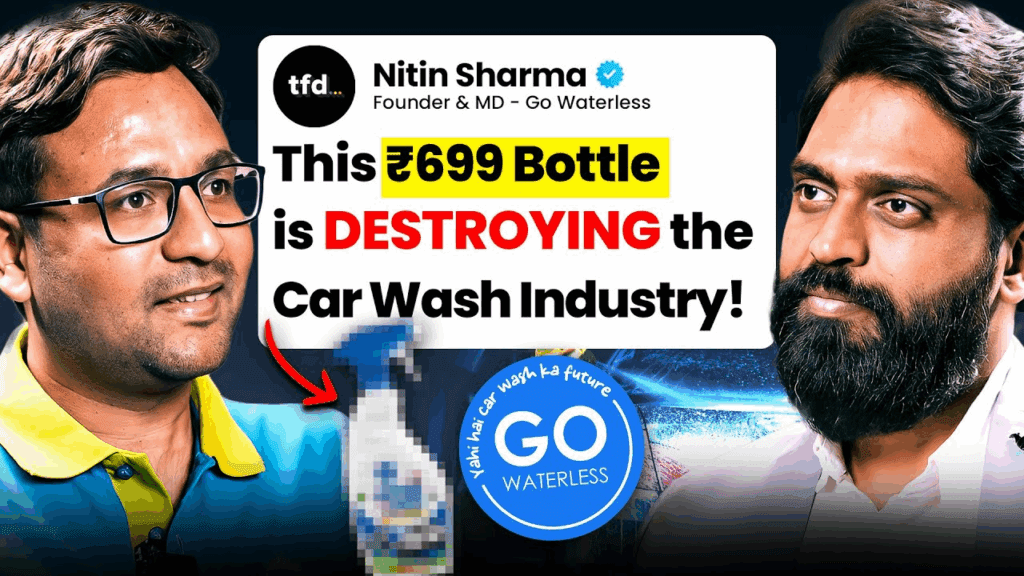 GoWaterless: The Startup Saving 12 Lakh Litres Daily