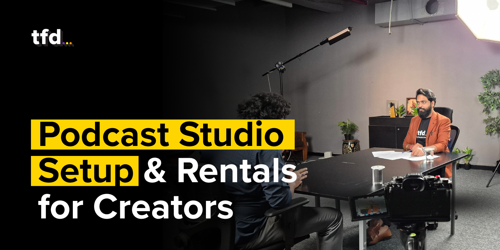 Podcast Studio: Setup & Rental Services for Creators