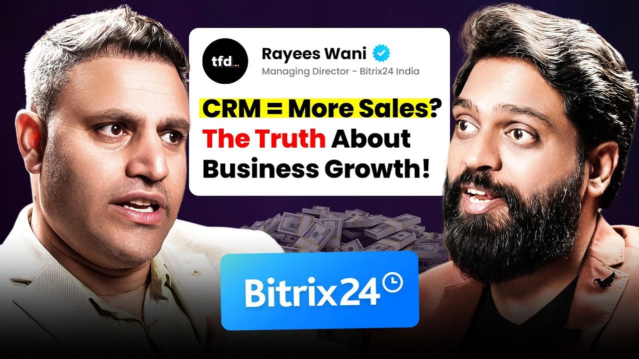 Rayees Computer Rayees Wani Podcast on Bitrix24 CRM for Indian Businesses