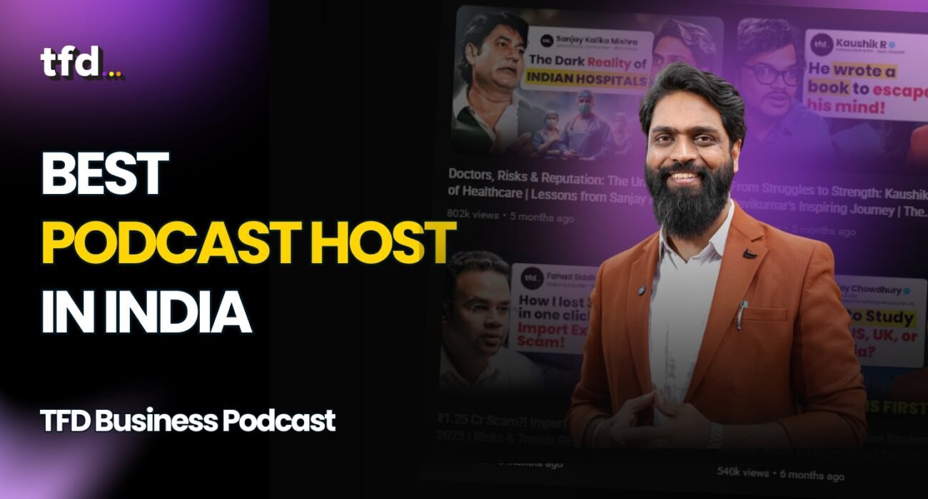Best podcast host in India