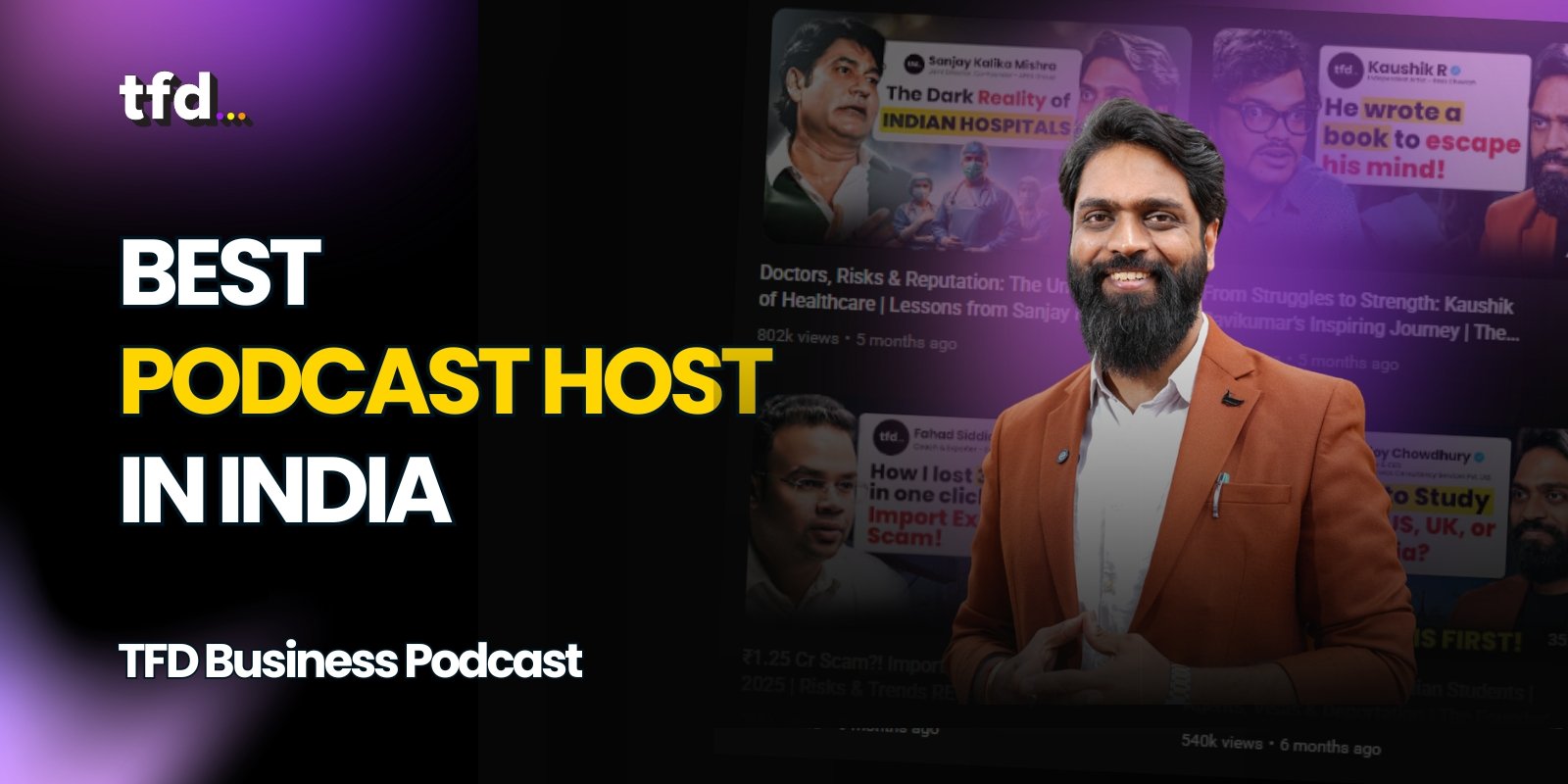 Best podcast host in India