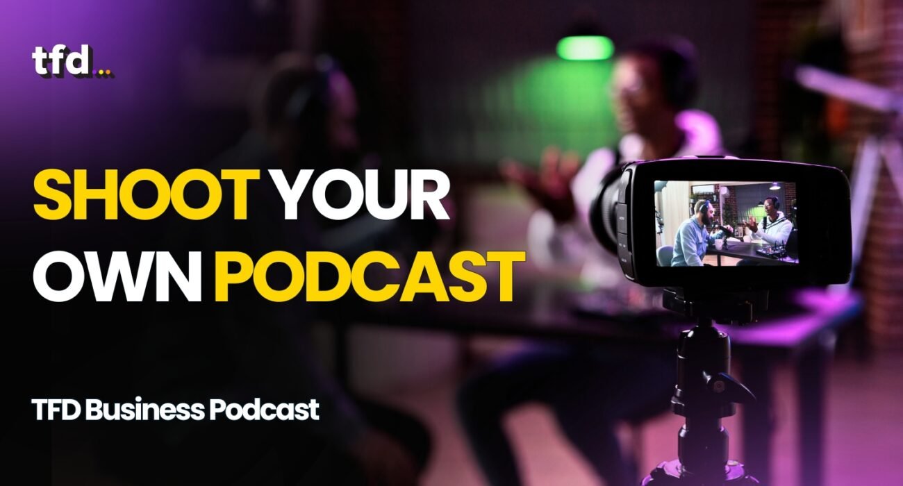 Shoot your own podcast