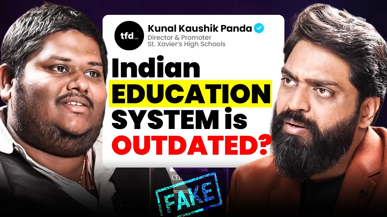 Kunal Kousik Podcast | The Future of Schools in India | TFD episode artwork