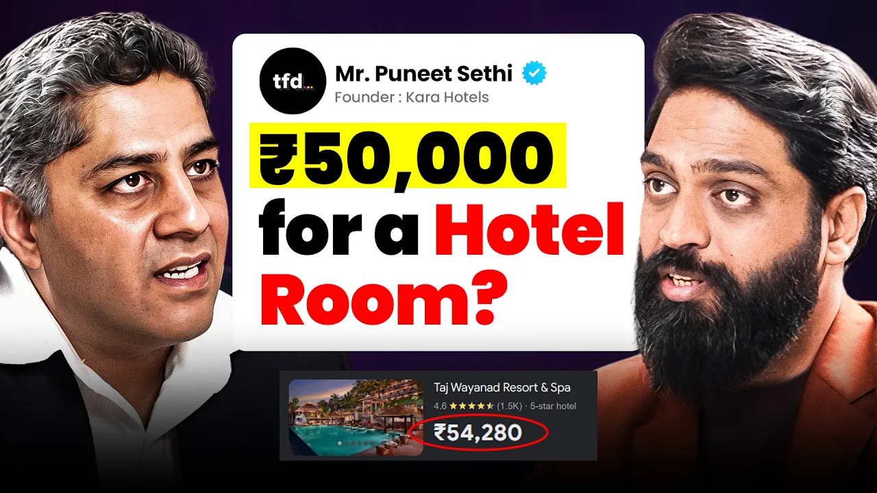 Puneet Sethi Podcast | Hotel Business in India Explained episode artwork