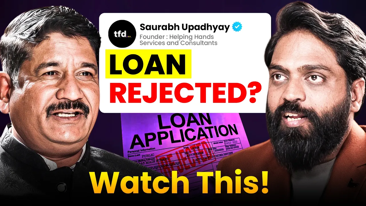 Saurabh Upadhyay Podcast | Why Banks Reject Startup Loans episode artwork