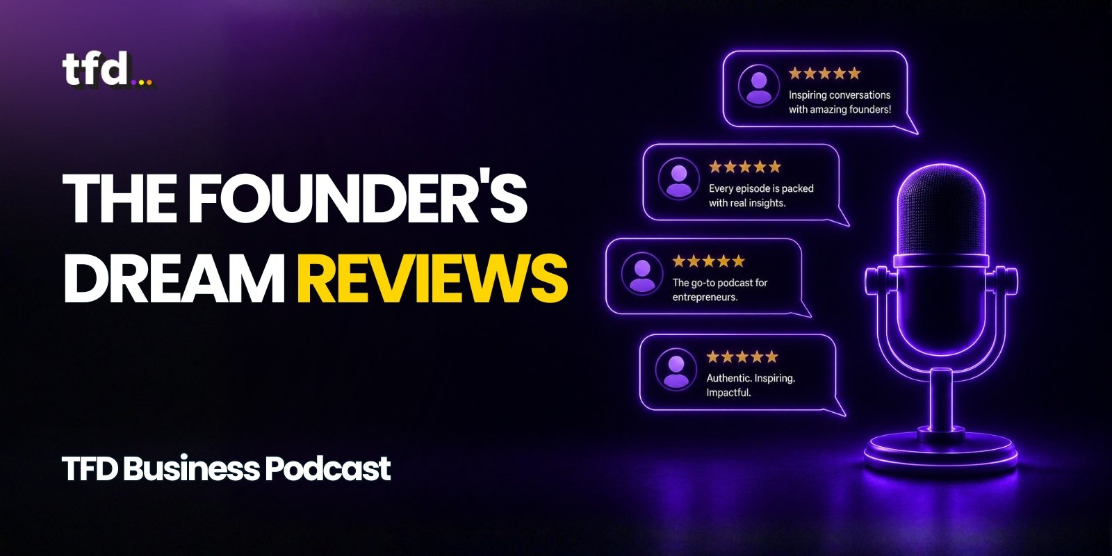 The founder's Dream reviews