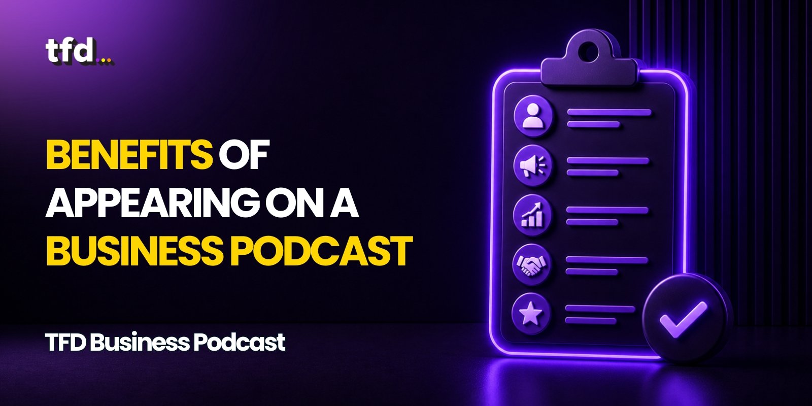 Business Podcast benefits