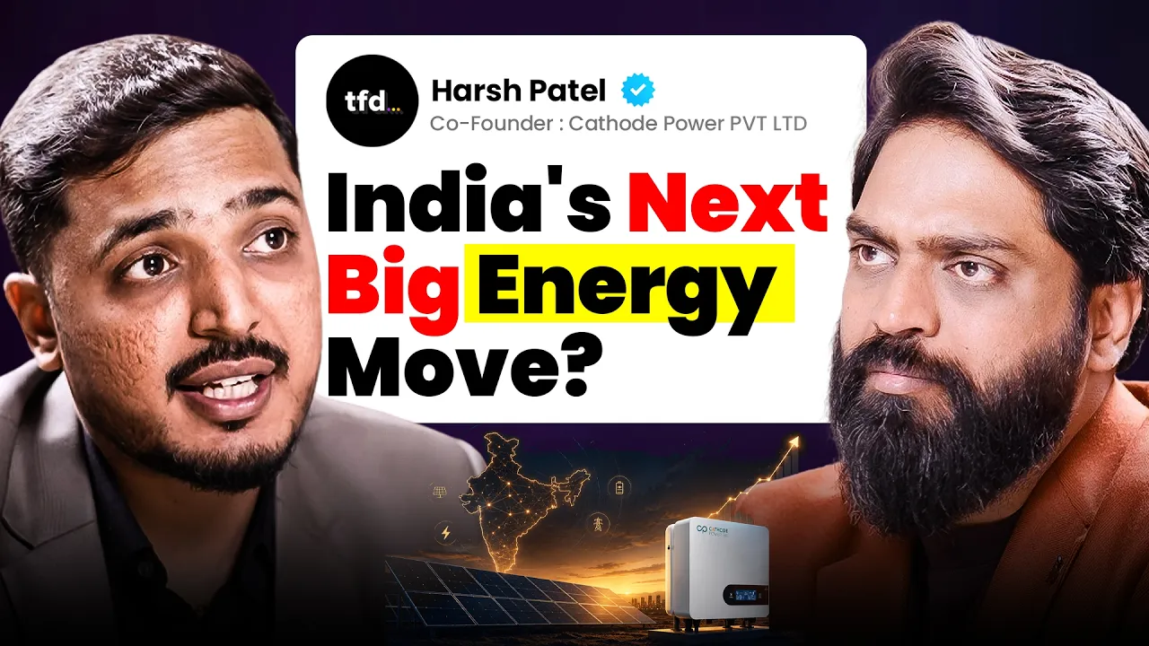 Harsh Patel Podcast | Can Indian Brands Replace Chinese Solar Products? episode artwork