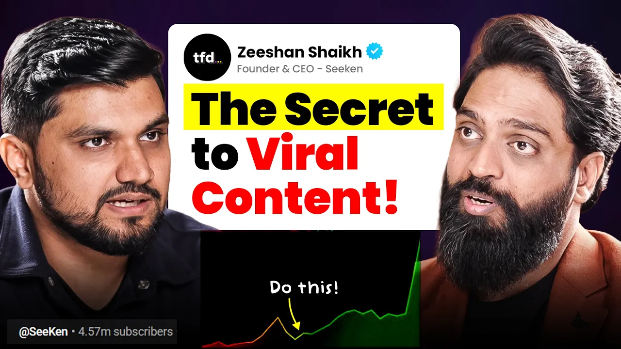 Zeeshan Shaikh Podcast | Why Your Content Isn’t Going Viral episode artwork