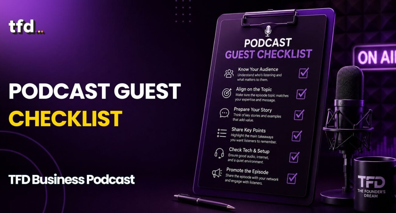 Podcast Guest Checklist