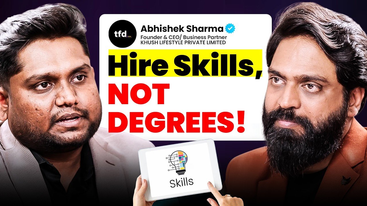 Abhishek Sharma on The Founder's Dream podcast